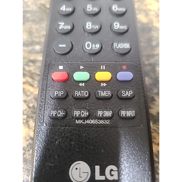 LG MKJ 40653832 Original Remote Control / MKJ 40653833 32LG500  32LG505 32LG515. - Picture 2 of 6